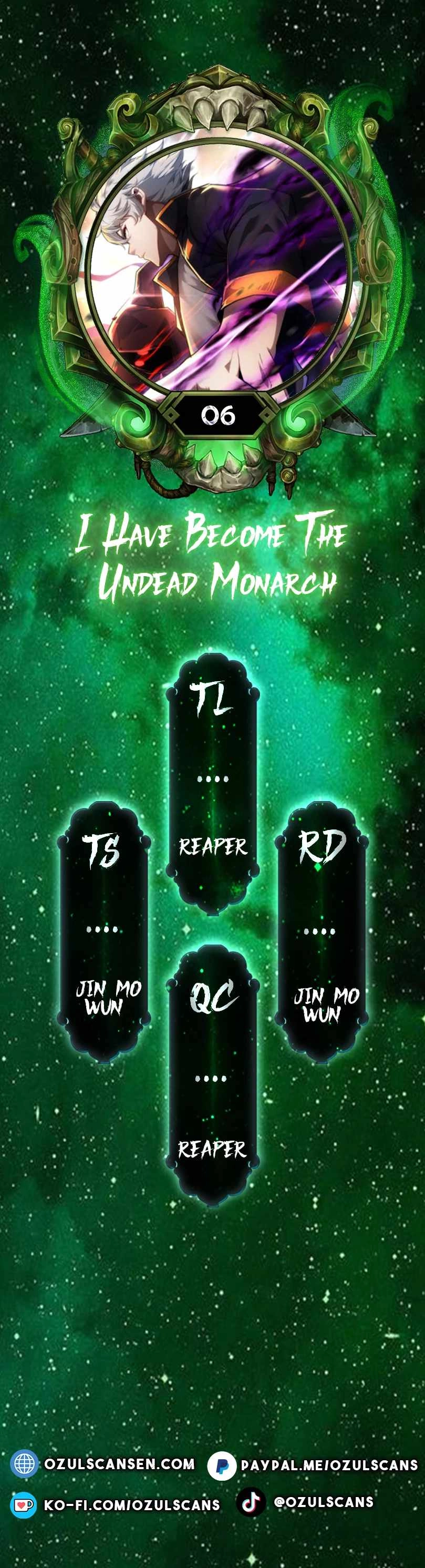 I Have Become The Undead Monarch Chapter 6 1